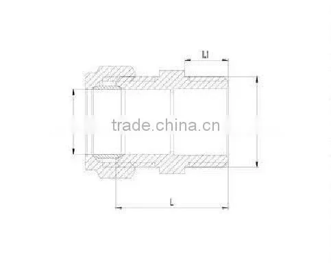 Compression Brass straight Fitting