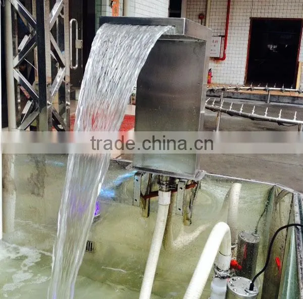 In Ground Swimming Pool Water falls for SPA Use Manufacturer from China