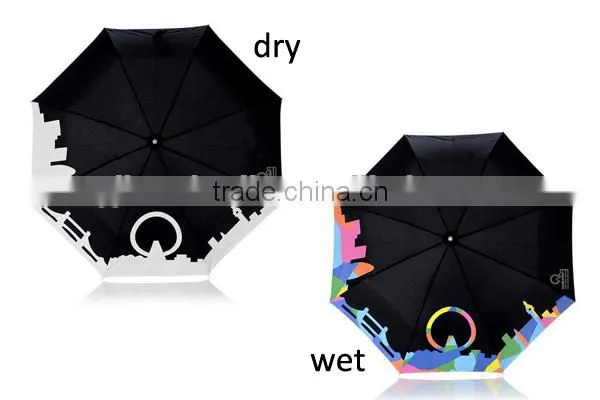 Creative Magic Rain Umbrella, Color Changing Rain Umbrella