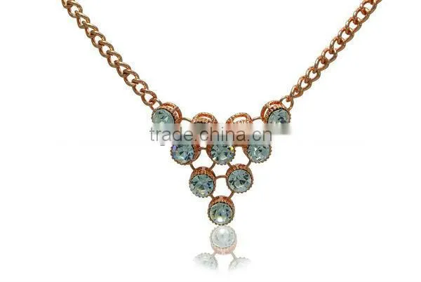 2013 new design crystal pendant & Fashion jewellery