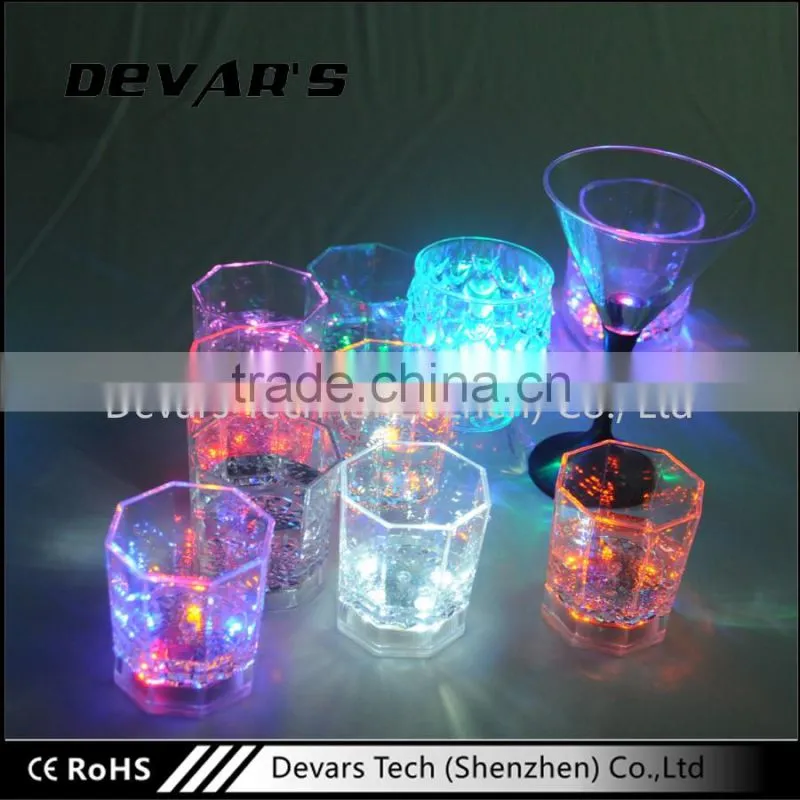 Custom Bar Color Changing Mug, Led Flashing Mug With Logo