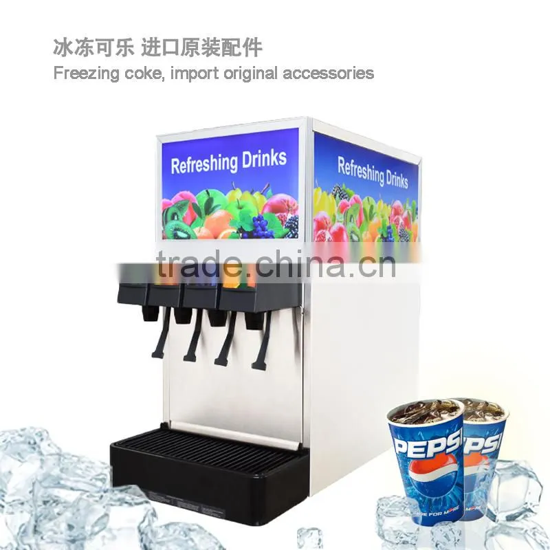 4-Valve Soda Fountain Dispenser