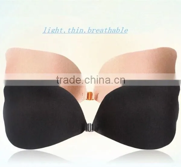 invisible adhesive V bra sexy strapless silicone bra
