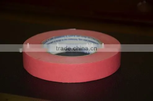 Home decoration and printing masking sigle side rubber adhesive colour masking tape