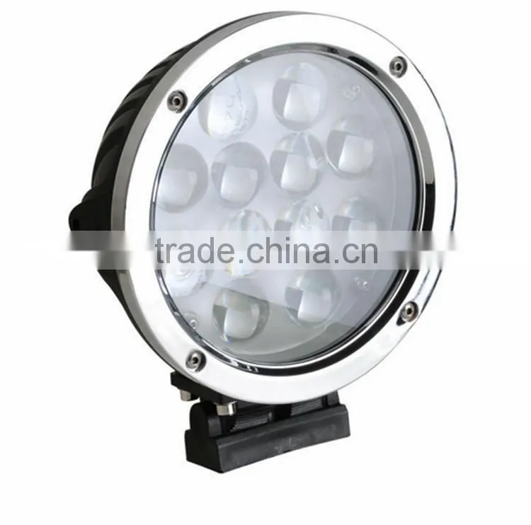 New Auto Spare Parts 60W Led Work Light, 7" Round 4D 60W Led Work Light