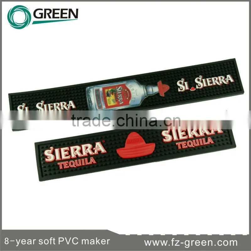 Eco-friendly Soft PVC Bar Rail Mat for sales