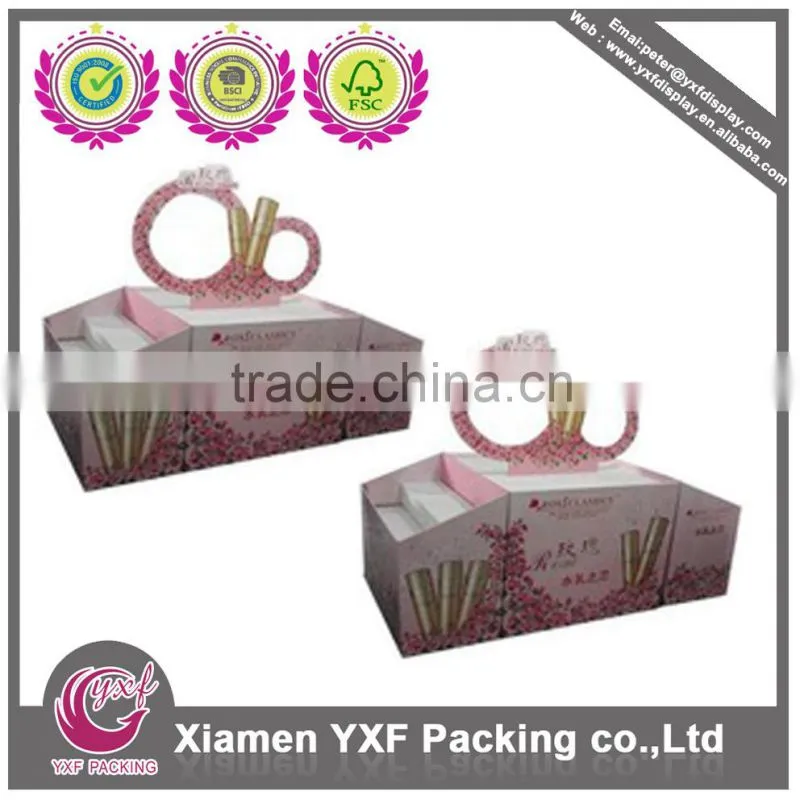 supermarket retail paper display standee for daily use thing