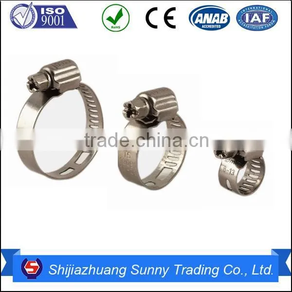 America Type hose clamp on hot selling