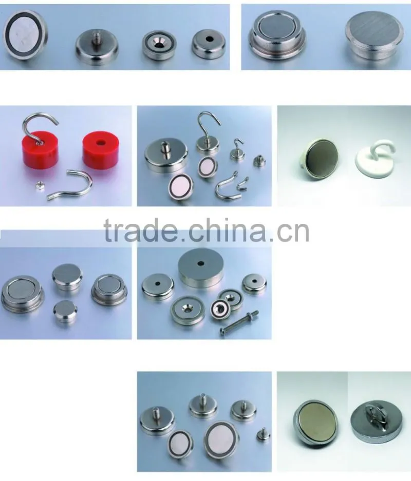 Metal neodymium magnetic clip