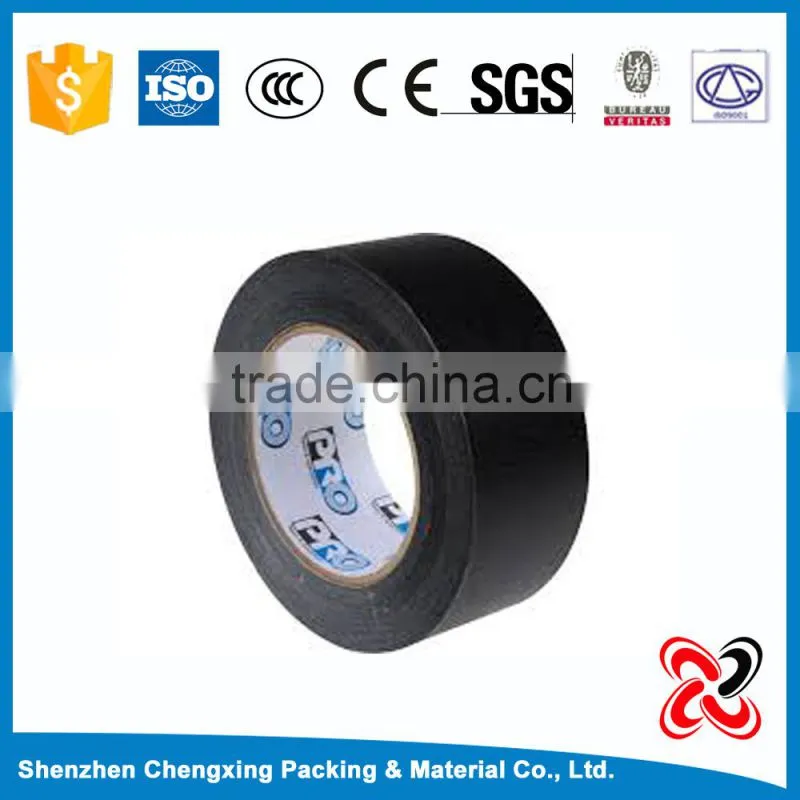 High Quality Crepe/Rubber Decorative Black Masking Tape