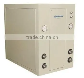 Ground source heat pumps for swimming pool