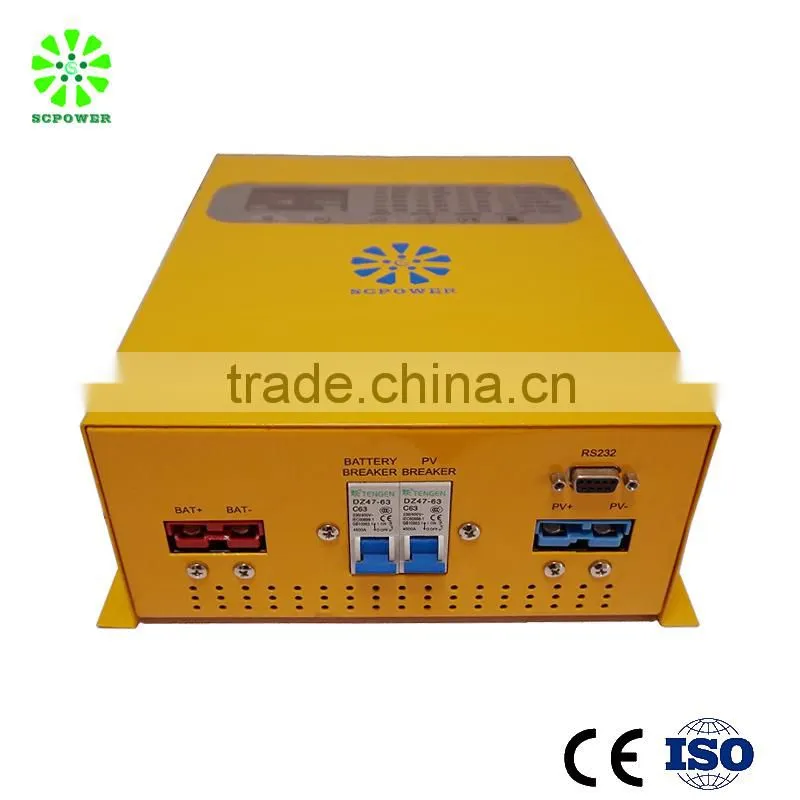 12v 24v 48v 10A to 50A charging current wind turbine MPPT solar charge controller