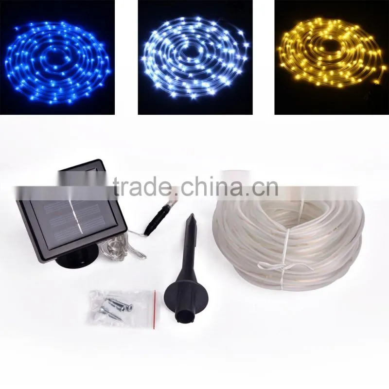 2016 christmas holiday party wedding outdoor decoration indoor bettery solar lotus plastic flower fairy string led lights