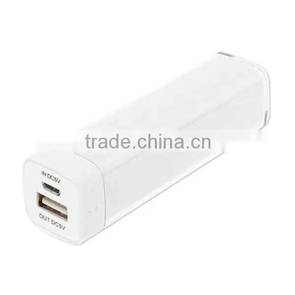2600mah External Battery Pack Emergency Charger Adapter with Micro usb cable