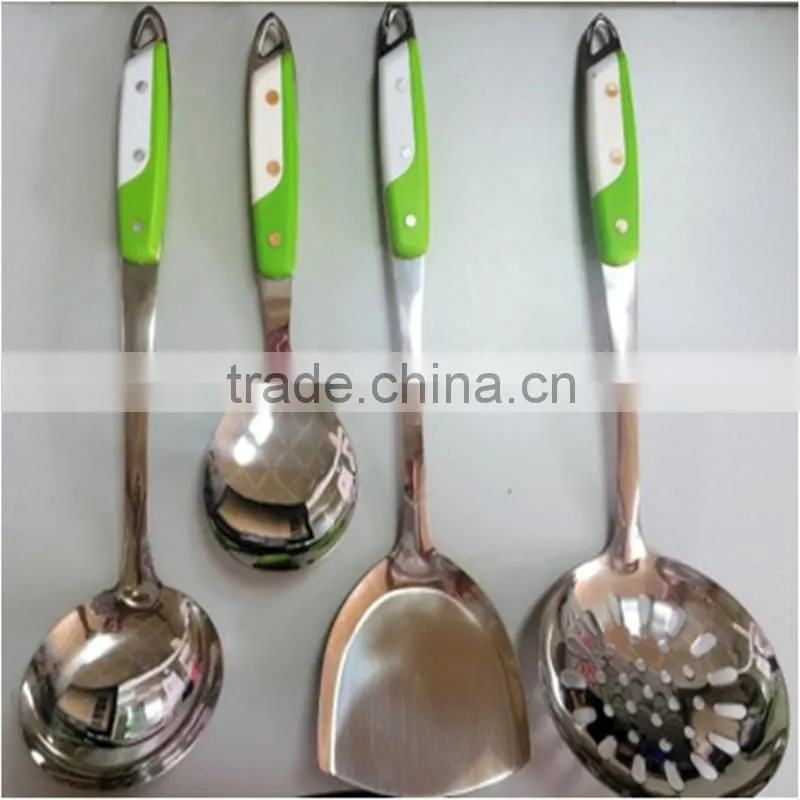 Utensils set solid spatula soup ladle solid spoon skimmer