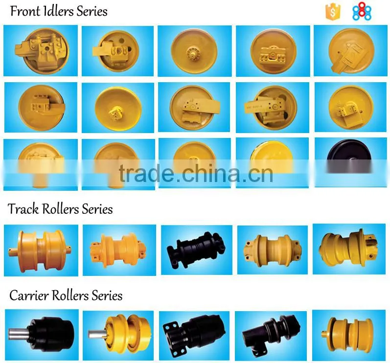 heavy earthmoving spares track roller group, lower roller