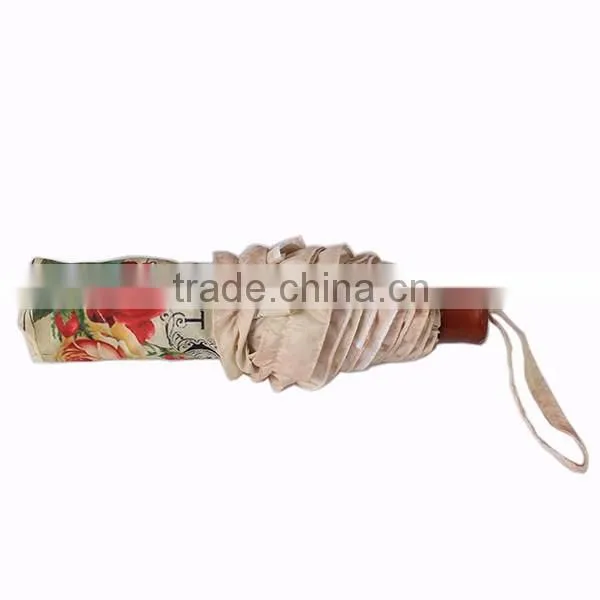 Fashional folding lace umbrella