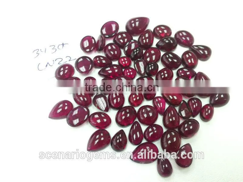 #CNZZ Natural Multi-Shape Free Size Cabs Loose Gemstone Rubellite Cabochons