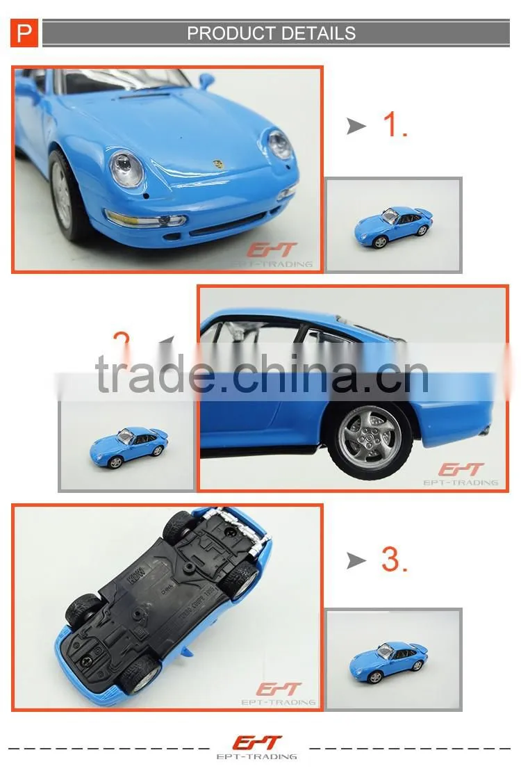 1 43 high quality free wheel metal diecast model car toy for sale