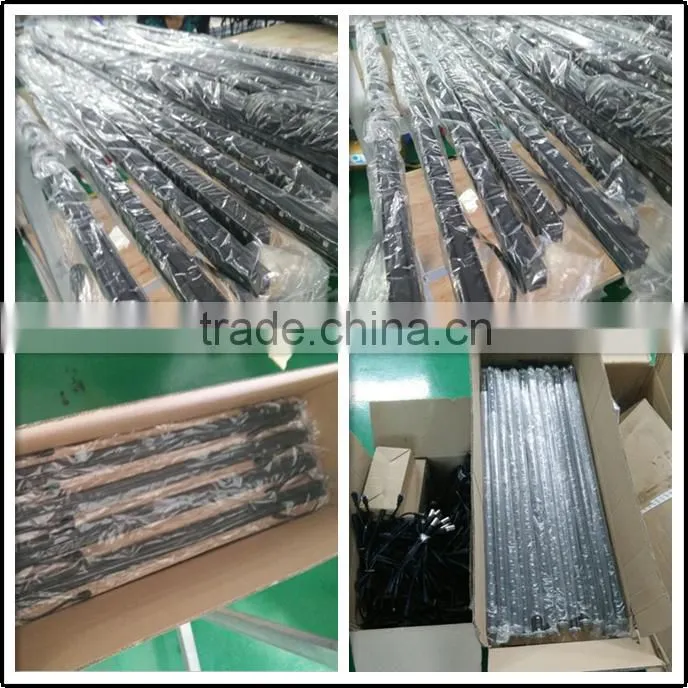 Factory price DMX512 RGB LED light bar with aluminium profile and milky diffuser