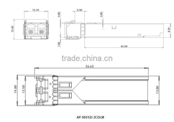 1.25 Gb/s Multi-mode SFP Transceiver
