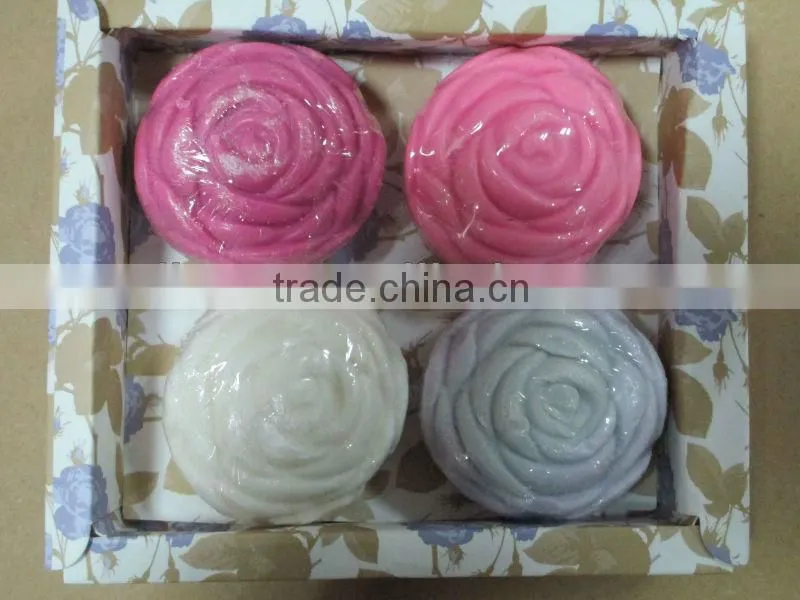 Purchasing bath soap in gift paper box