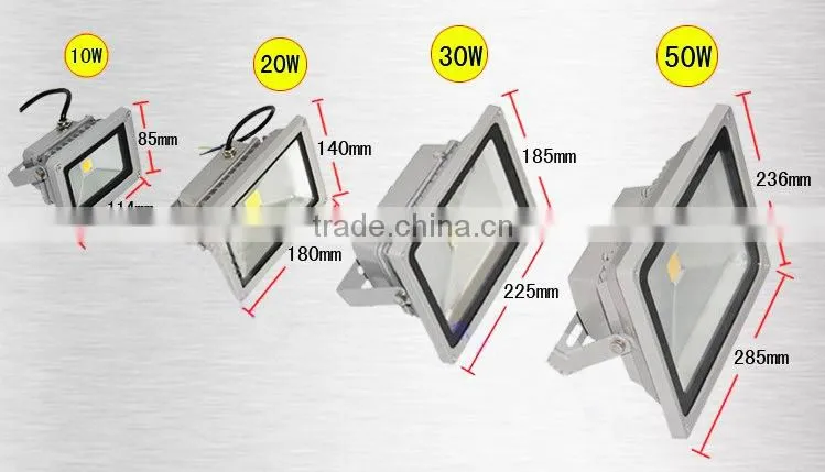 IP68 Good quality led flood light 10w with CE ROHS FCC C-tick certificate