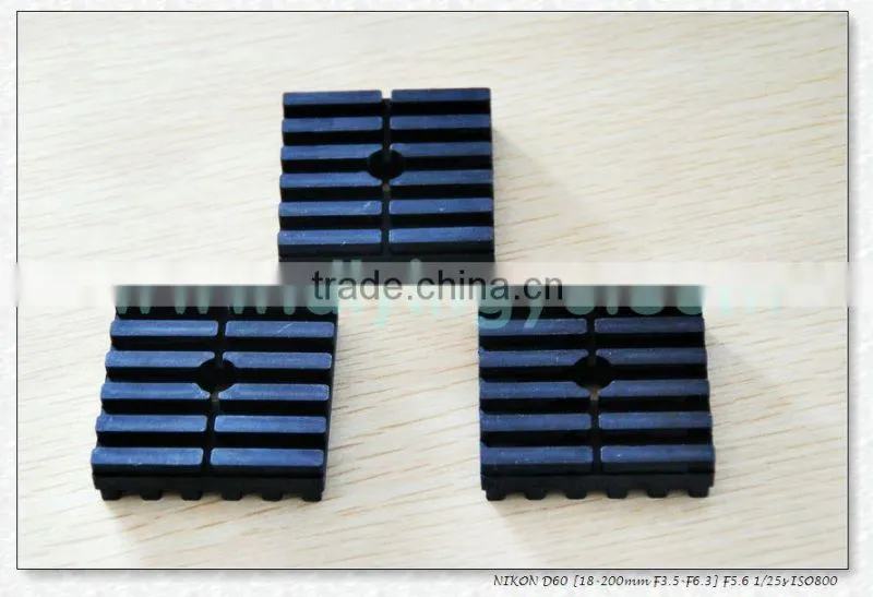 NR/SBR/NBR best selling soft high elasticity vibration isolator rubber pads