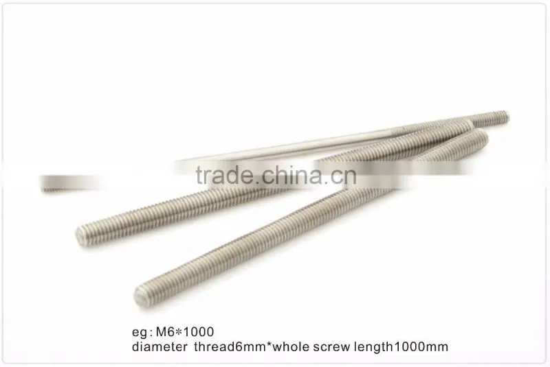 Wholesale 304 stainless steel Acme trapezoidal lead screw