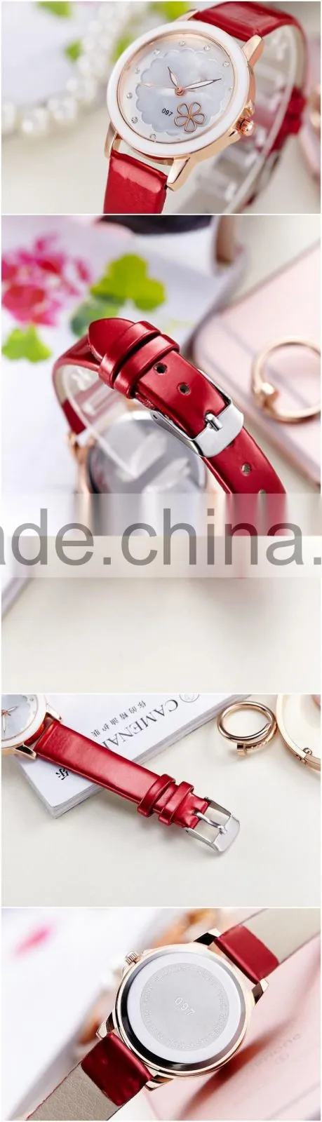 Now models ladies stone bracelet epoch rose gold watch wrist watch hot products