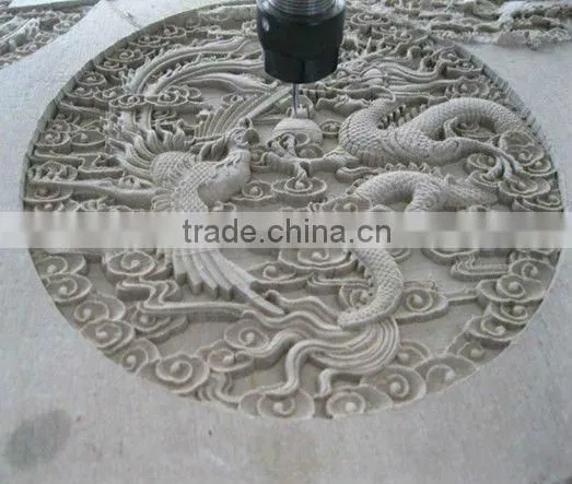 6 spindles wood carving machine for relief hollow carving