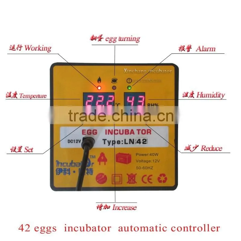 XCH-42 PCS high quality chicken egg incubator hatchers for sale
