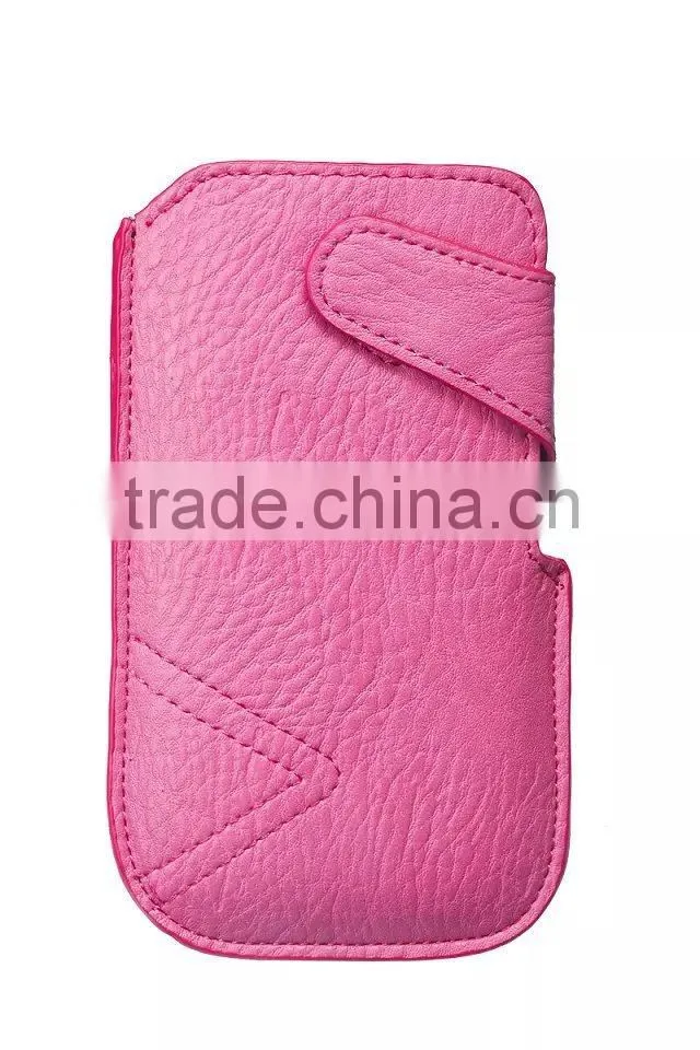 Brand New Mobile pouch leather case for apple iphone 6 5g 4s