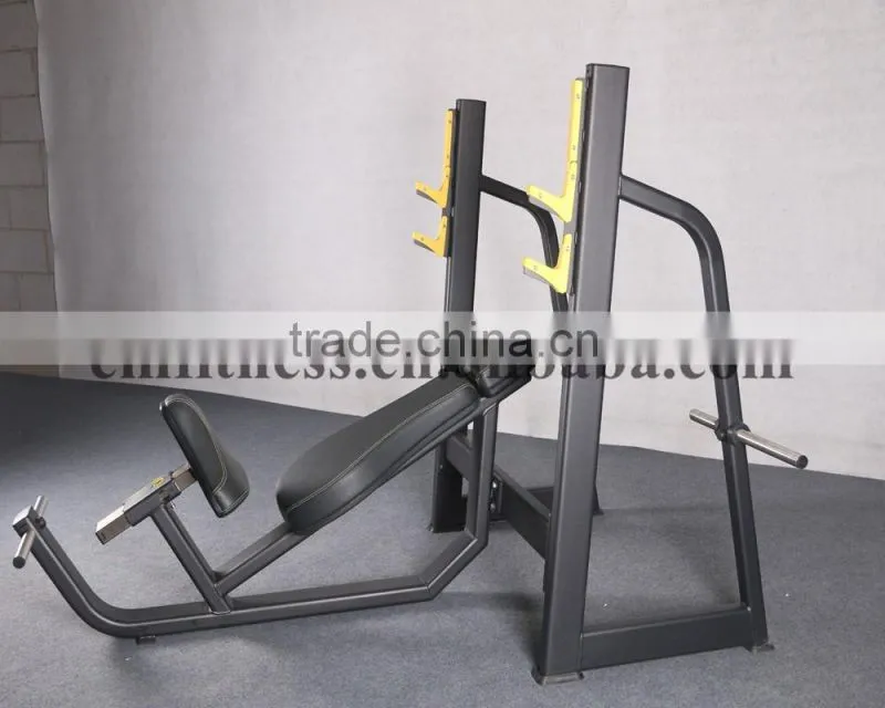 EM1039 Olympic incline bench home gym equipment