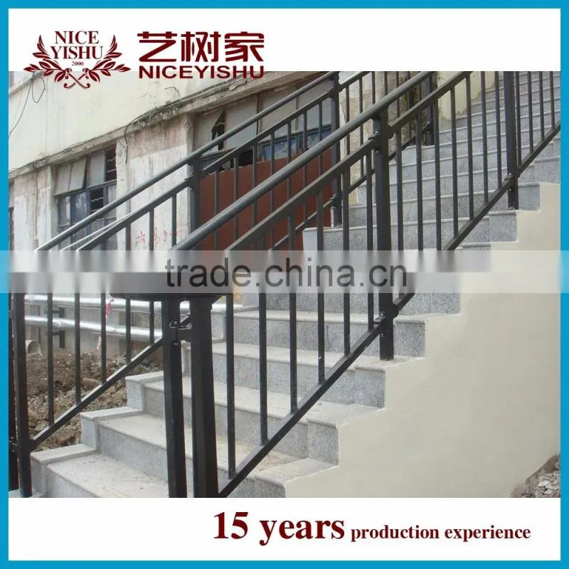 wrought iron stair handrail / stainless steel handrail bracket for sale