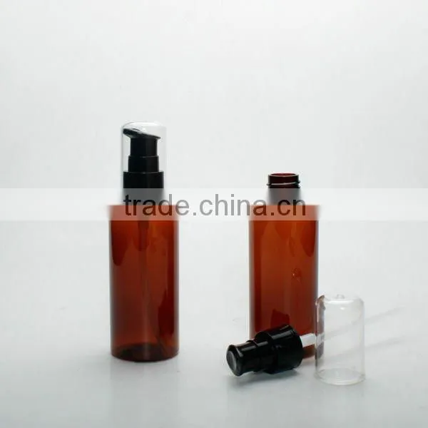 Treatment pump PET 100ml Red Clear