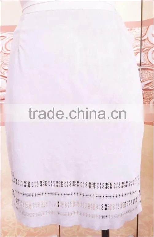 Hot Sale Fashion Women's irregular short suede jacket with punched hole