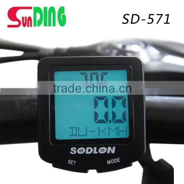 30function Sunding mountain cycle computer bike speedometer 3 languages cycle speed meter