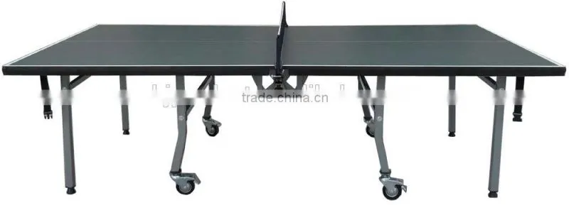 Factory price High grade 25mm Standard size Moveable foldable Table tennis table