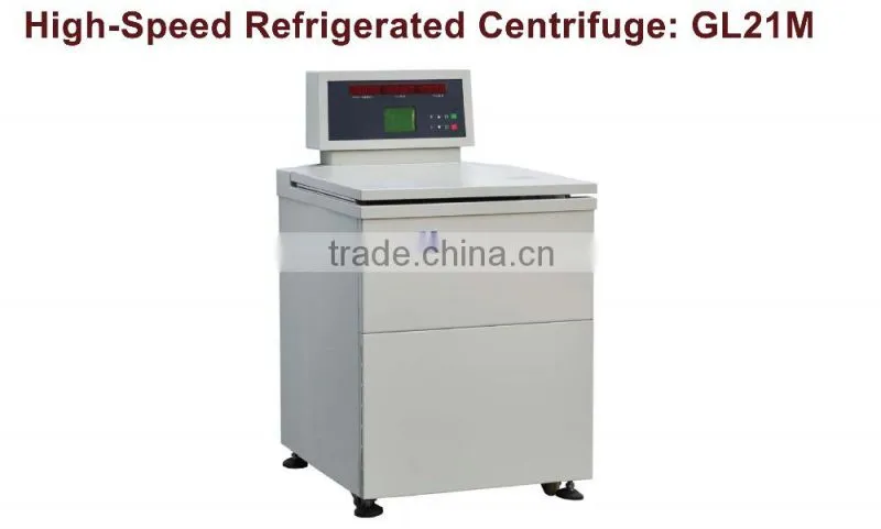 GL21M high speed refrigerated centrifuge for hospital