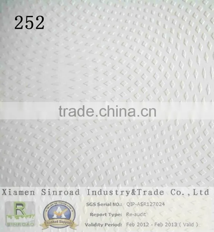 Acoustic PVC Gypsum Board Suspended Ceiling Panel