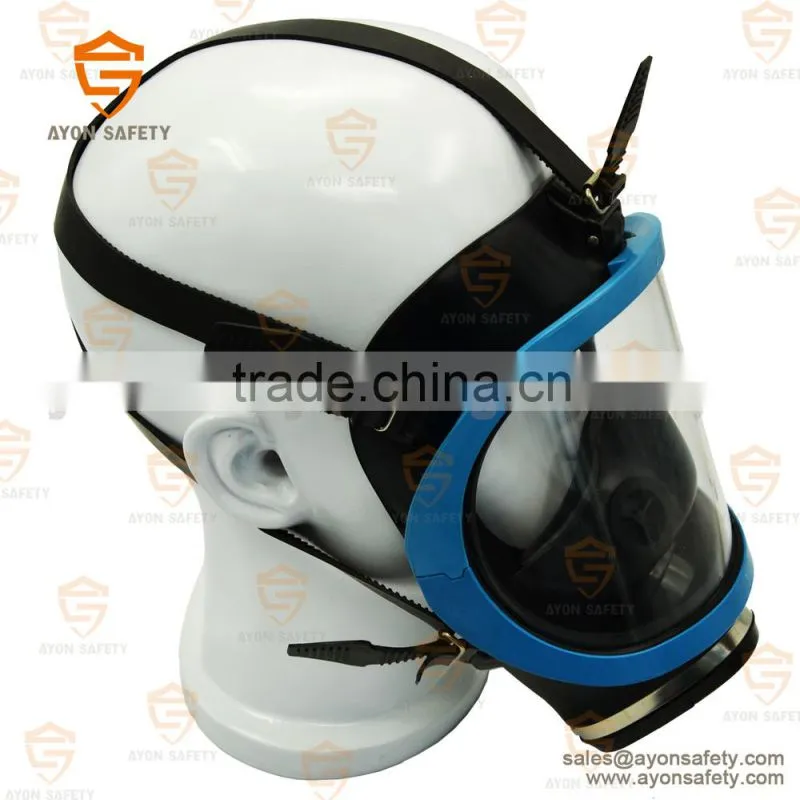 Light weight Full face gas mask with single connector-Ayonsafety
