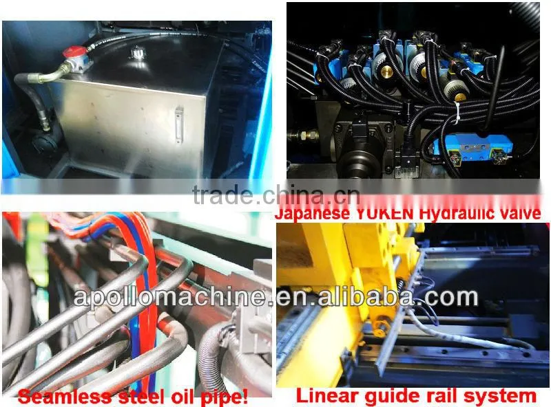 APOLLO automotive lubricants bottles blow molding machine made in China