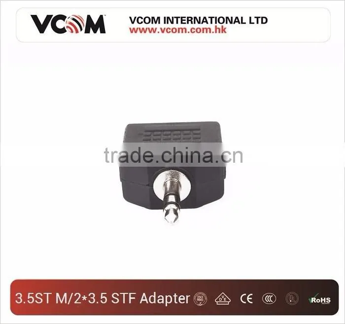 VCOM high quality 3.5STM/2*3.5STF adaptor