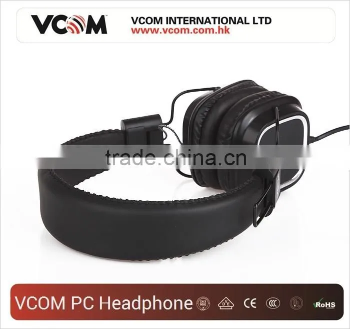 VCOM cool music setero headphone for Mobile/computer