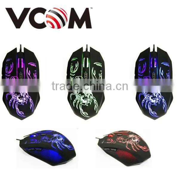 VCOM New Design Charming USB 2.0 Game Mouse