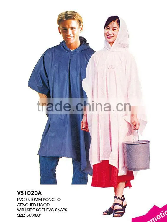 VS1020 PVC LIGHT WEIGHT PONCHO 2015