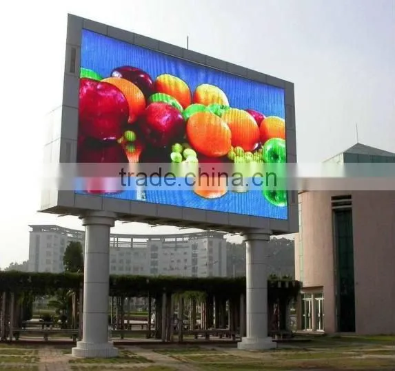 alibaba express innovative product p16 outdoor big square double sided mobile led screen
