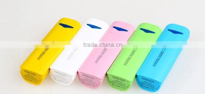 2015 Promotion Gift Square Best Quality Portable Power Bank Power Bank 2600mAh