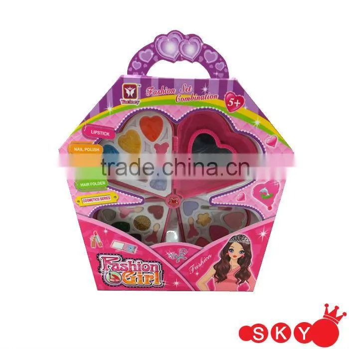 2014 Hottest Kids Make Up Play Fashion Girl Beauty Cosmetic Play Toy